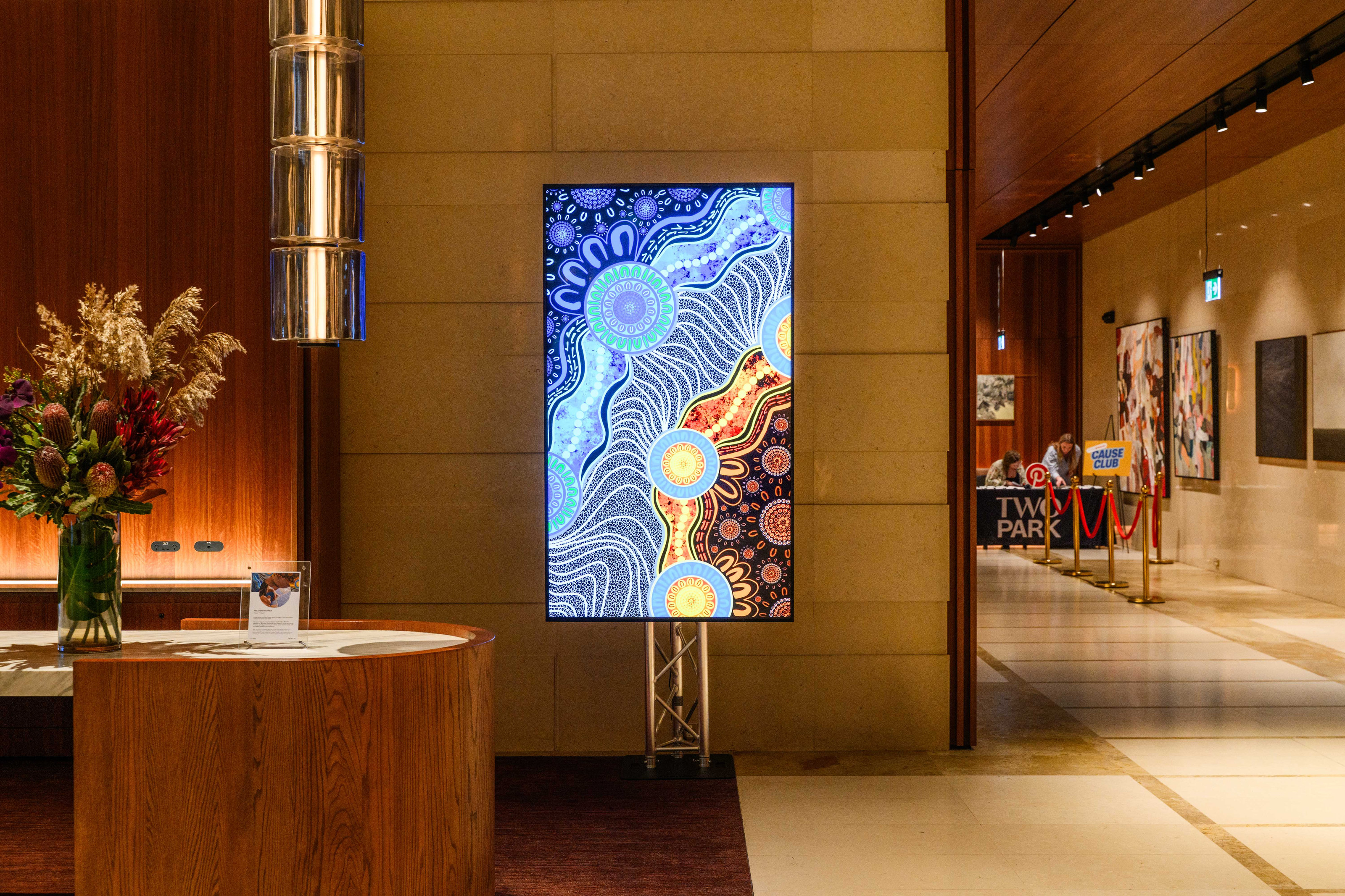 First Nations Digital Totems are commissioned works by First Nations artists, animated and presented with the artist's approval at every...